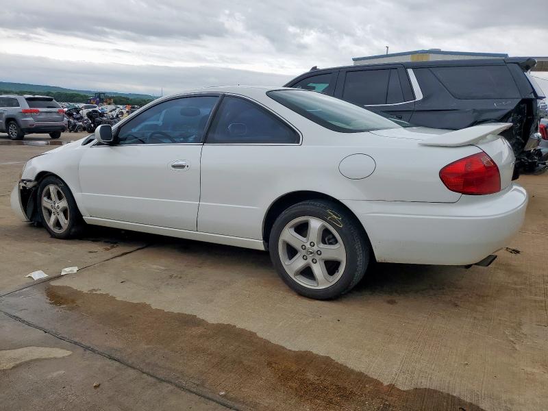 ACURA 3.2CL TYPE 2001 white  gas 19UYA42621A021955 photo #3