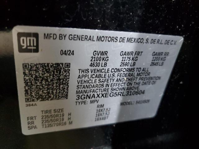 2024 CHEVROLET EQUINOX PR 3GNAXXEG5RL310604