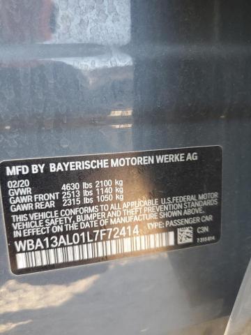 2020 BMW M235XI WBA13AL01L7F72414