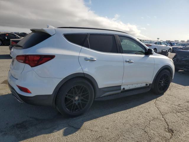 HYUNDAI SANTA FE S 2017 white  gas 5XYZWDLAXHG433767 photo #4