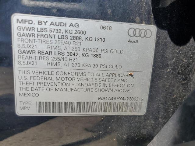 2018 AUDI SQ5 PREMIU WA1A4AFY4J2206210