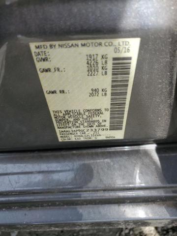 2016 NISSAN ALTIMA 2.5 - 1N4AL3AP9GC233799