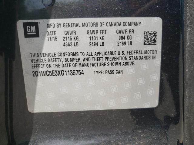 2016 CHEVROLET IMPALA LIM - 2G1WC5E3XG1135754