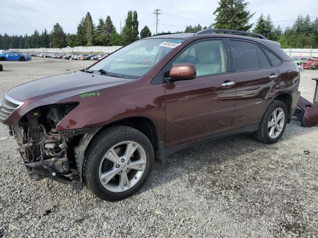 LEXUS RX 400H 2008 brown  hybrid engine JTJHW31U682068501 photo #1