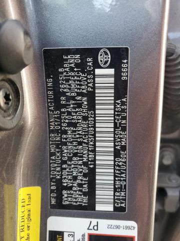 2015 TOYOTA CAMRY LE - 4T1BF1FK5FU910925