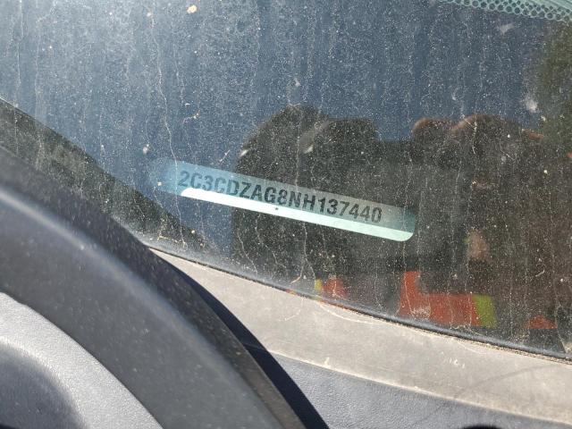 2022 DODGE CHALLENGER 2C3CDZAG8NH137440