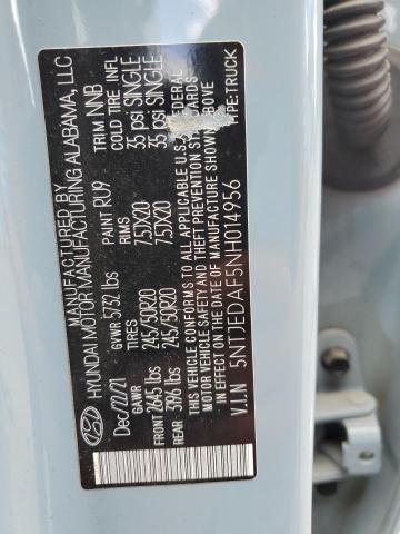 2022 HYUNDAI SANTA CRUZ - 5NTJEDAF5NH014956