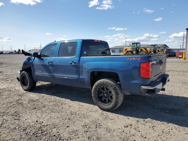 CHEVROLET SILVERADO 2018 blue  gas 3GCUKRER7JG302454 photo #3