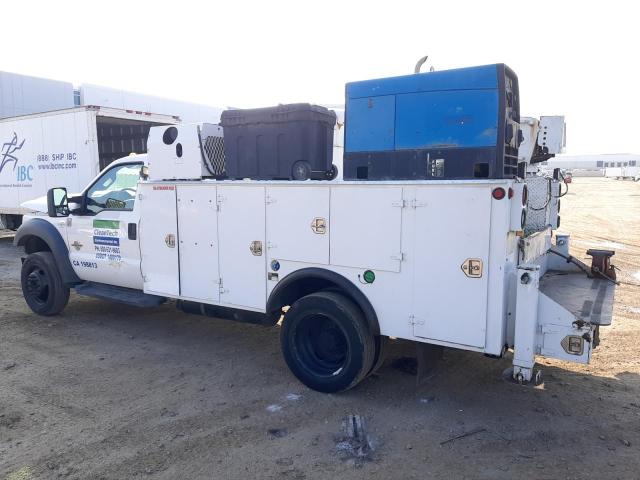 FORD F550 SUPER 2014 white chassis diesel 1FDUF5GTXEEA17407 photo #3