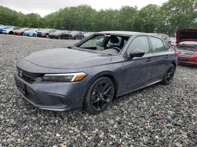 Vin: 2hgfe2f57nh605888, lot: 60332125, honda civic sport 2022 img_1