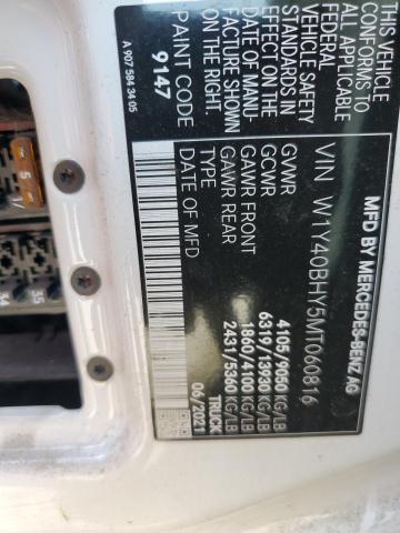 2021 MERCEDES-BENZ SPRINTER 2 W1Y40BHY5MT060816