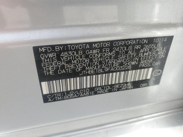 2015 LEXUS GS 350 - JTHBE1BL9FA003228