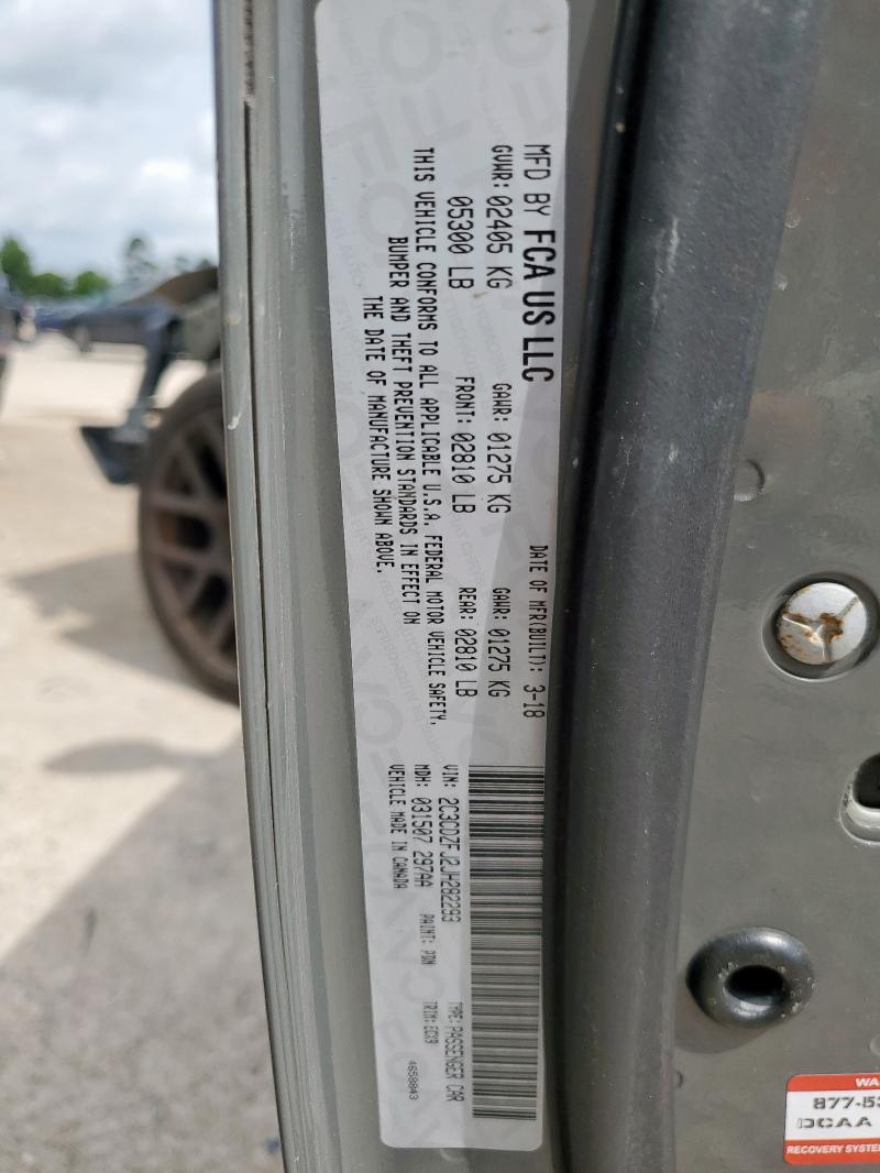2018 DODGE CHALLENGER - 2C3CDZFJ2JH282293