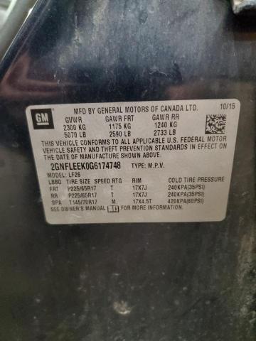 2016 CHEVROLET EQUINOX LS 2GNFLEEK0G6174748