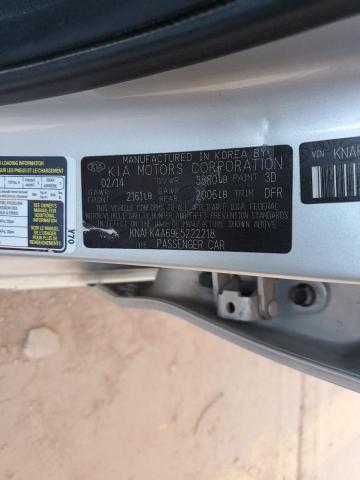2014 KIA FORTE LX - KNAFK4A69E5222218