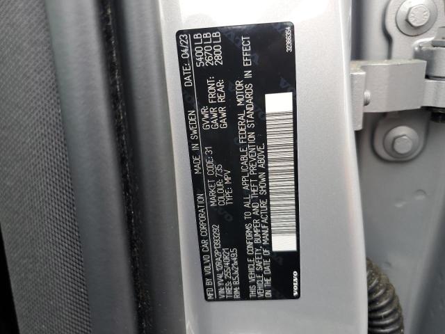 2023 VOLVO XC60 ULTIM YV4L12RA2P1393292