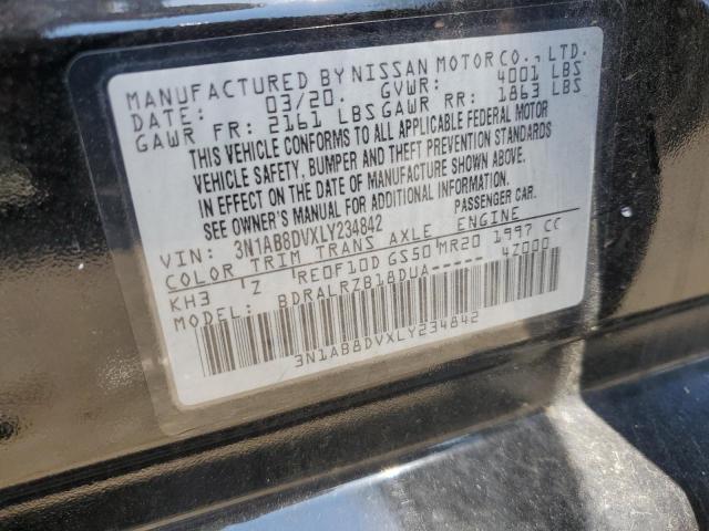 2020 NISSAN SENTRA SR 3N1AB8DVXLY234842