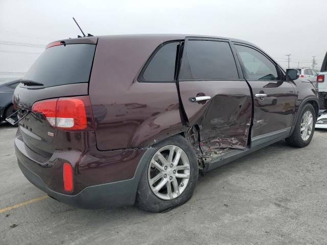 Vin: 5xykt3a69eg458593, lot: 59590115, kia sorento lx 20143
