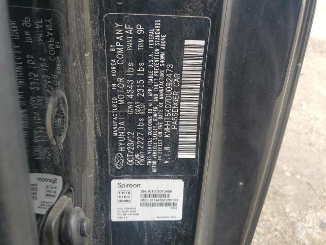 KMHHT6KD7DU092473 2013 HYUNDAI GENESIS