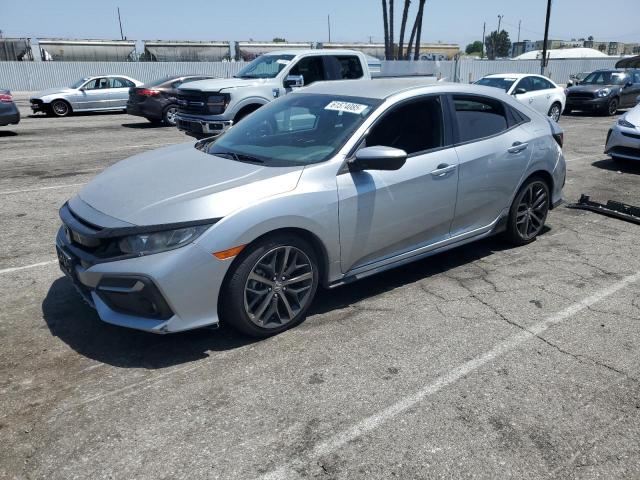 HONDA CIVIC SPOR 2020 silver  gas SHHFK7H45LU400452 photo #1