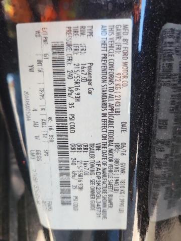 2016 FORD FOCUS SE #3210764962