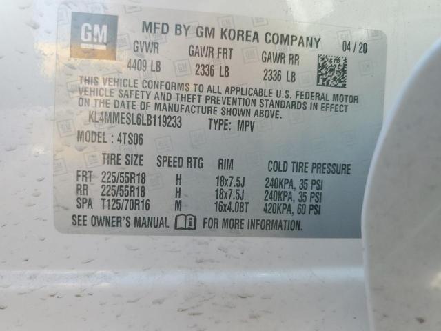 2020 BUICK ENCORE GX - KL4MMESL6LB119233