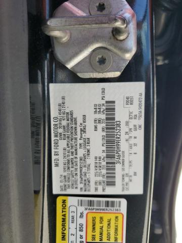 2014 FORD FUSION SE - 3FA6P0H99ER252383