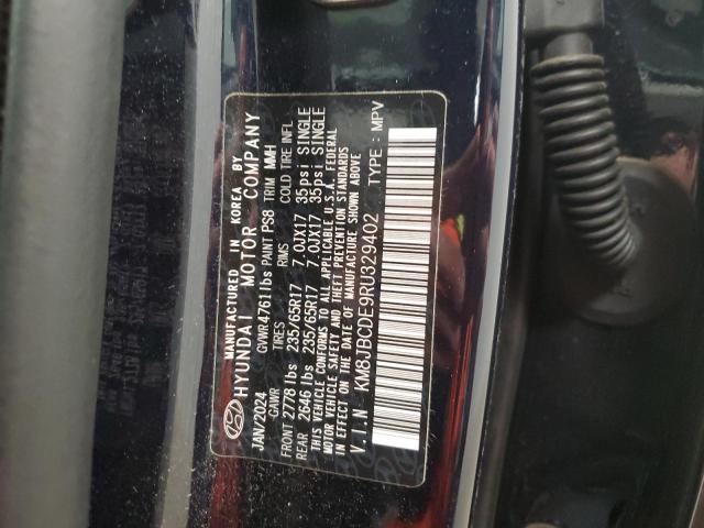2024 HYUNDAI TUCSON SEL - KM8JBCDE9RU329402