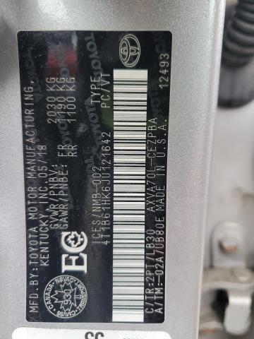 2018 TOYOTA CAMRY XSE - 4T1B61HK6JU121642