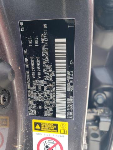 2019 TOYOTA HIGHLANDER - 5TDBZRFH8KS947531
