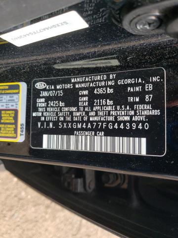 2015 KIA OPTIMA LX 5XXGM4A77FG443940