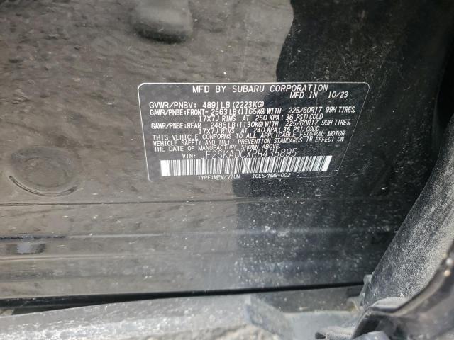 2024 SUBARU FORESTER P JF2SKADCXRH435895