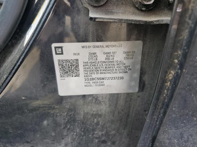 2018 CHEVROLET CRUZE LS 1G1BC5SM7J7237230