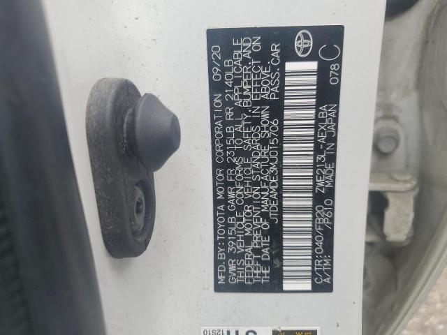 2021 TOYOTA COROLLA LE - JTDEAMDE3MJ015706