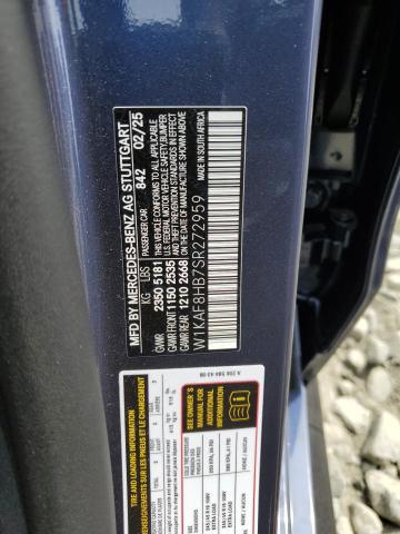 2025 MERCEDES-BENZ C 43 AMG W1KAF8HB7SR272959