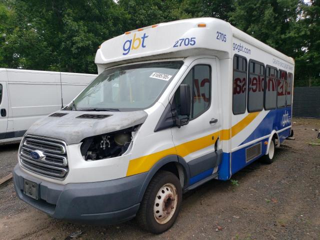 FORD TRANSIT T- 2018 white cutaway diesel 1FDES8PV8HKB35402 photo #3