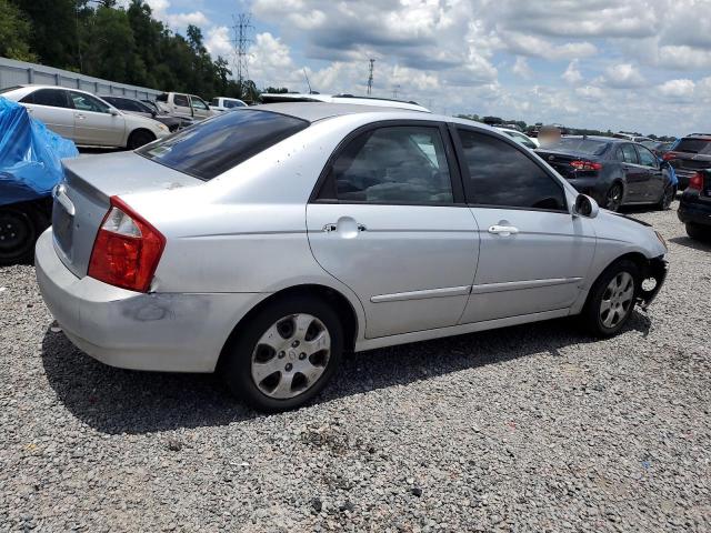 KIA SPECTRA LX 2006 silver sedan 4d gas KNAFE122465288016 photo #4