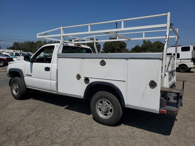 CHEVROLET SILVERADO 2007 white pickup gas 1GBHC24U27E165567 photo #3