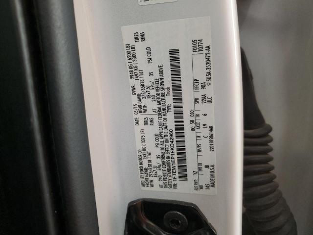 2015 FORD F150 SUPER - 1FTEW1EP1FKD42960