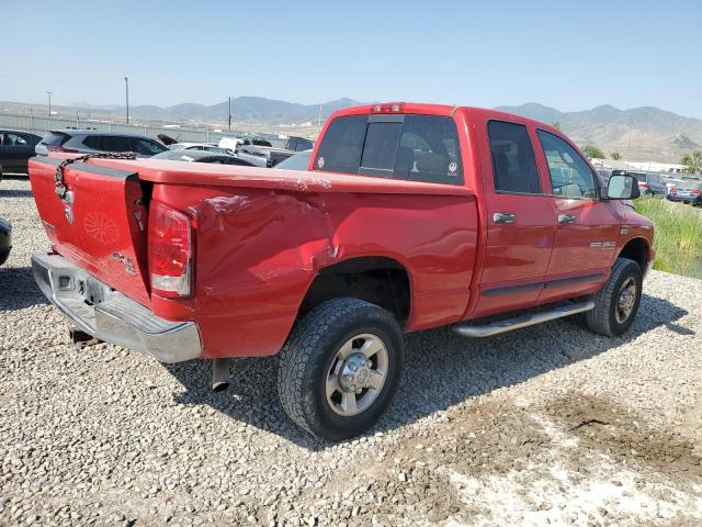 DODGE RAM 2500 S 2006 red crew pic gas 3D7KS28D26G290855 photo #4