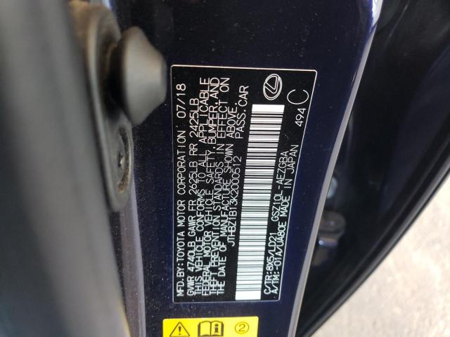 2019 LEXUS ES 350 - JTHBZ1B13K2000512