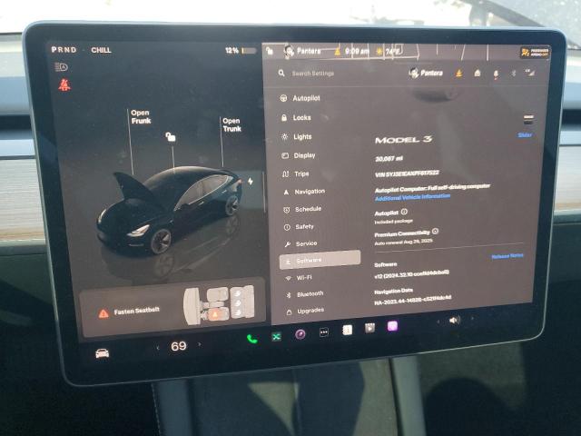 2023 TESLA MODEL 3 5YJ3E1EAXPF617522