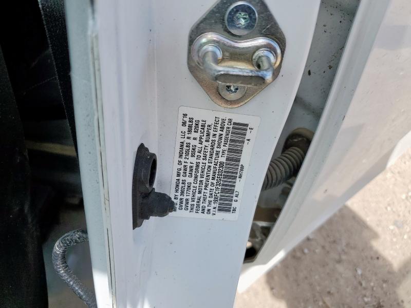 2016 HONDA CIVIC EX - 19XFC1F32GE032300