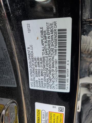 2022 HONDA ACCORD SPO - 1HGCV1F42NA115801