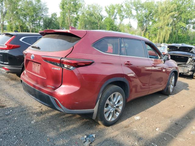 Vin: 5tdyarah6ms505536, lot: 59870095, toyota highlander hybrid limited 20213