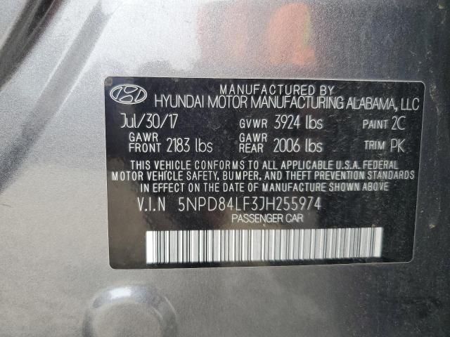 2018 HYUNDAI ELANTRA SE - 5NPD84LF3JH255974