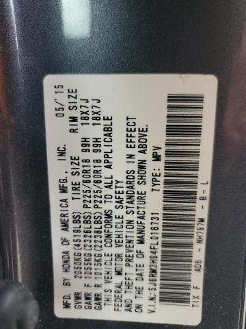 2015 HONDA CR-V TOURI - 5J6RM3H94FL018731