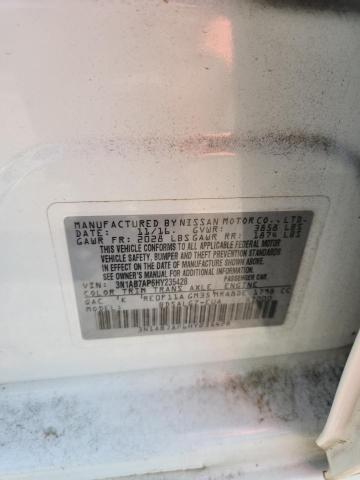 2017 NISSAN SENTRA S - 3N1AB7AP6HY235428