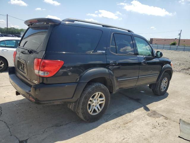 TOYOTA SEQUOIA LI 2005 black  gas 5TDBT48A55S245045 photo #4