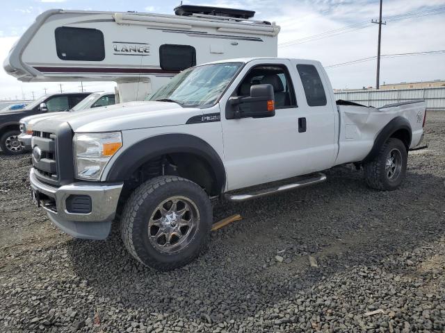 FORD F350 SUPER 2013 white 4dr ext gas 1FT8X3B6XDEB62809 photo #1